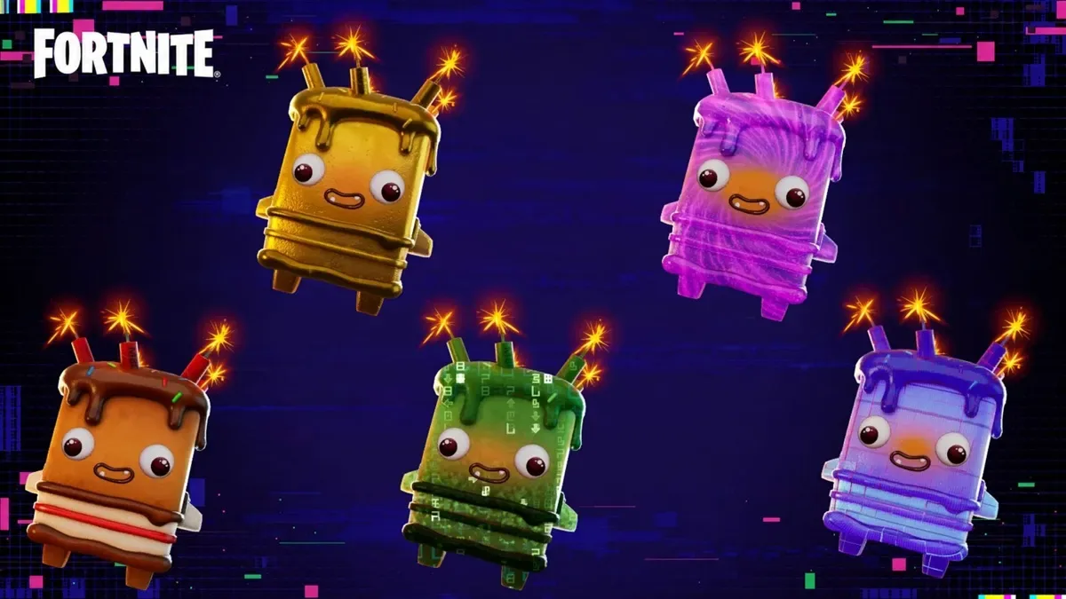 Birthday Sprite variants in Fortnite