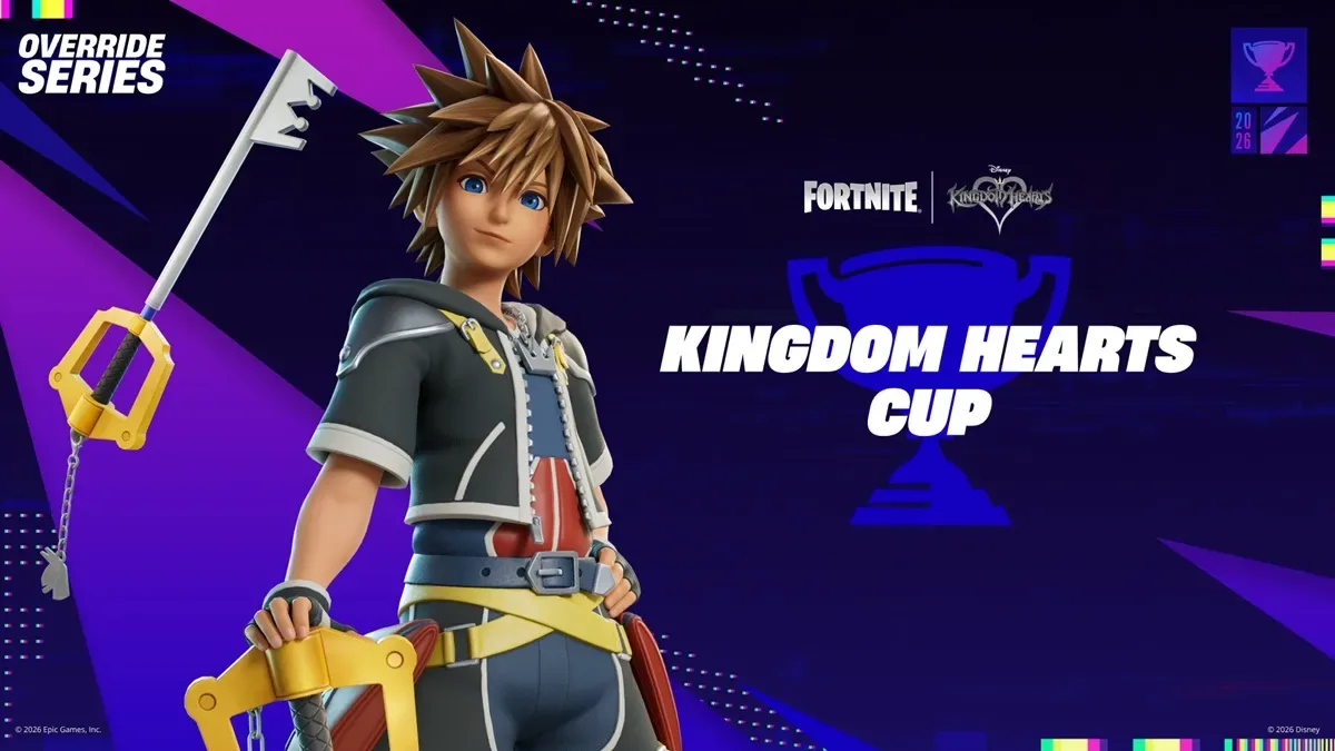Sora Kingdom Hearts Cup in Fortnite