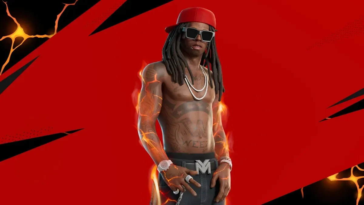 Lil Wayne Weezy Cup skin in Fortnite