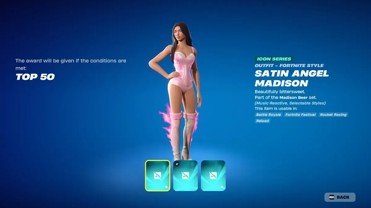 Fortnite Madison Beer Skin