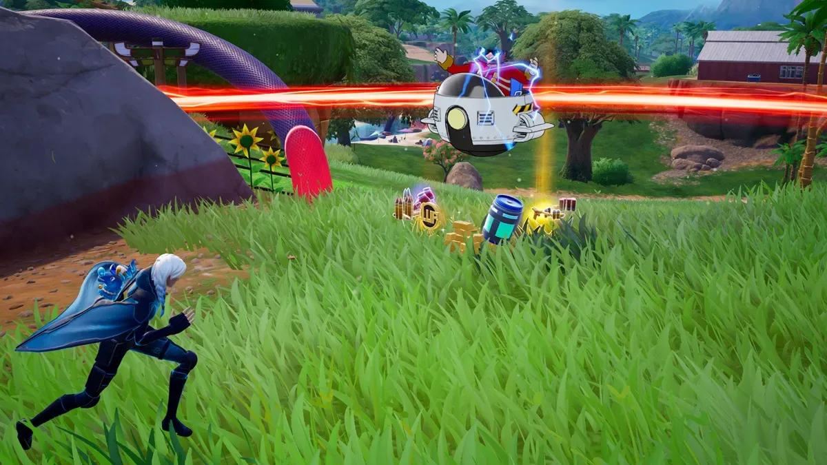 Doctor Eggman defeated in Fortnite