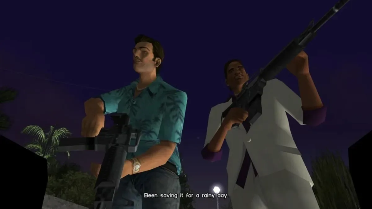 Rub Out mission in GTA Vice City