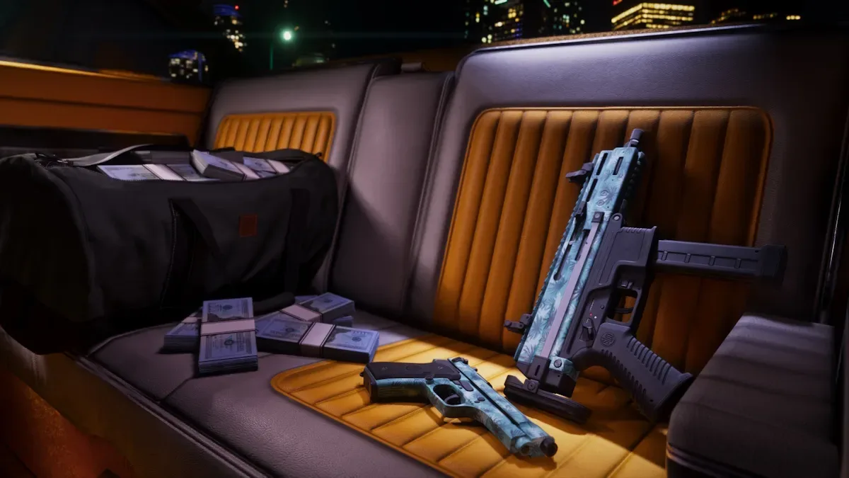 Weapon stored in GTA 6 vehicle