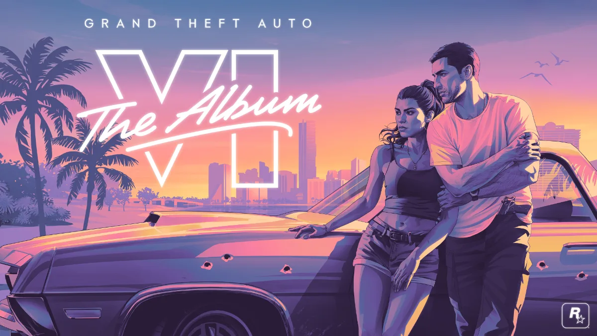GTA 6 the album official cover image.