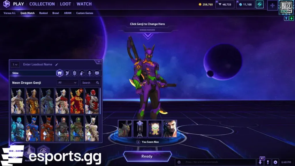 hots overwatch heroes