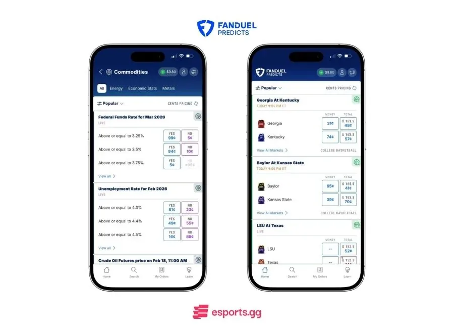 FanDuel Predicts Best Sports Betting Prediction App