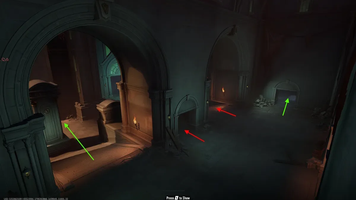 Halls of All-Knowing spawn area in Marvel Rivals