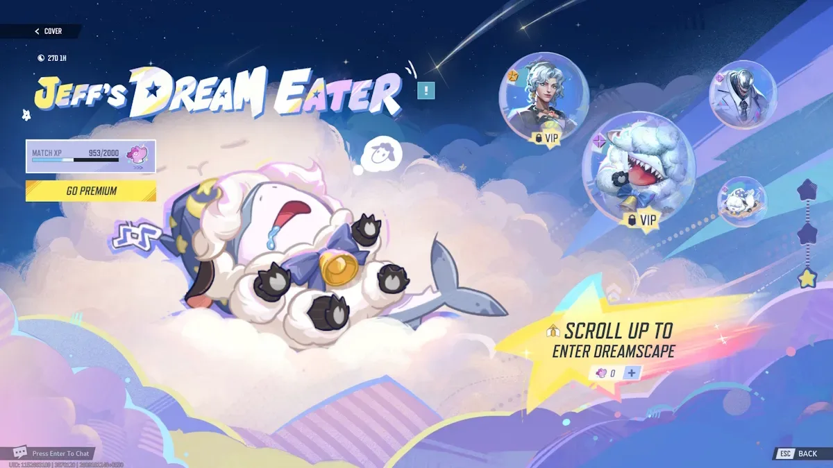 Jeff's Dream Eater event in Marvel Rivals