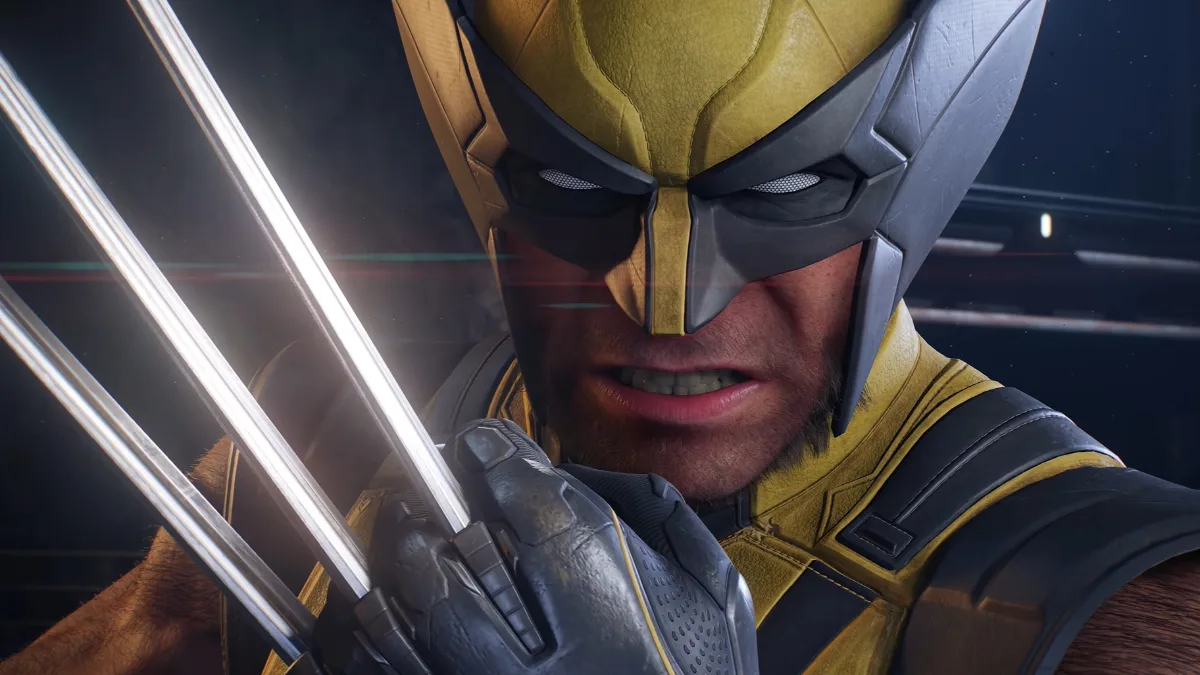 Wolverine popping out his claws in Marvel's Wolverine.