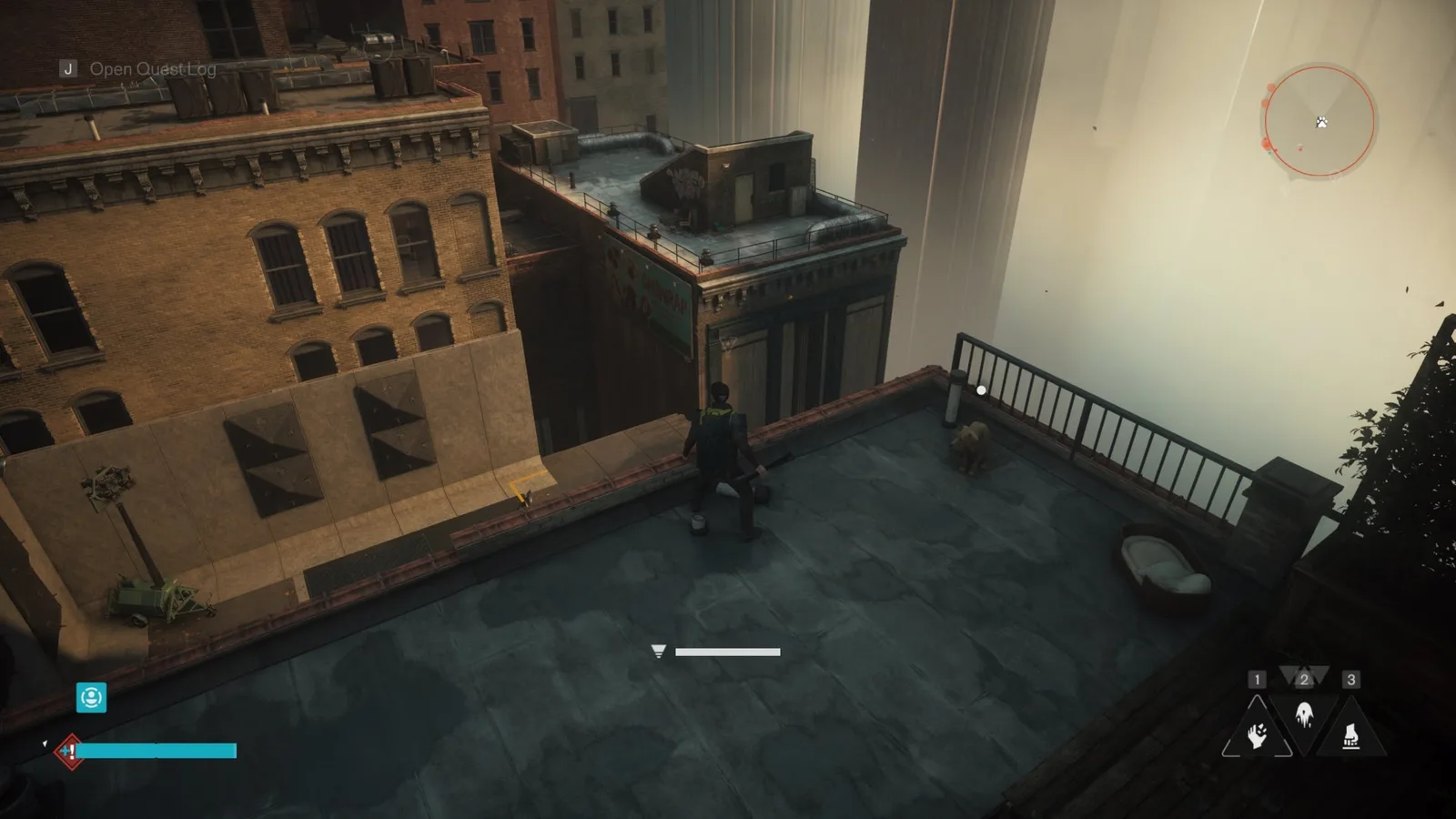 The Mysterious Dog toy location in Downtown in Control Resonant