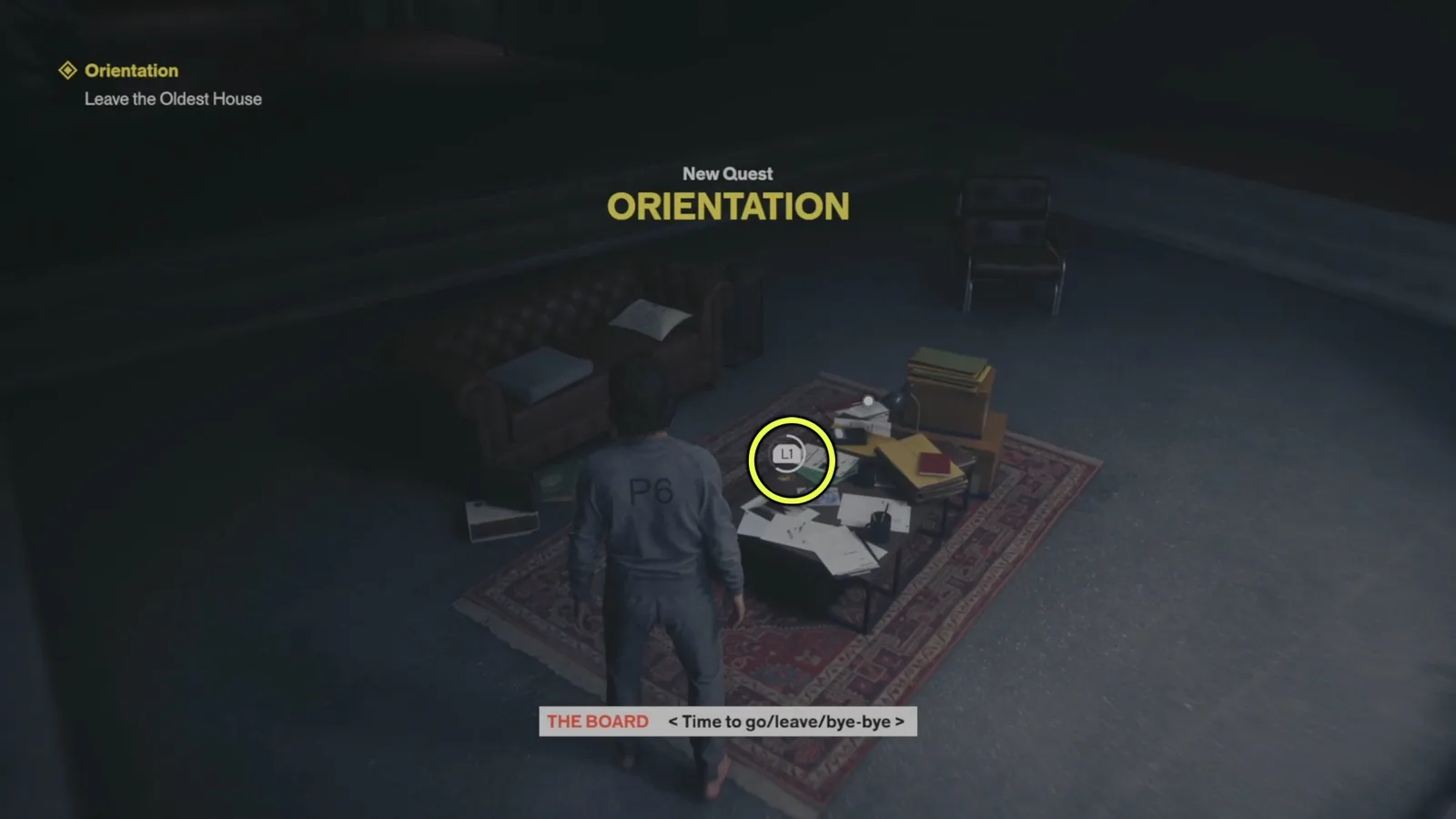 A screenshot of the location of the photo of Jesse and Dylan collectible from Control Resonant.