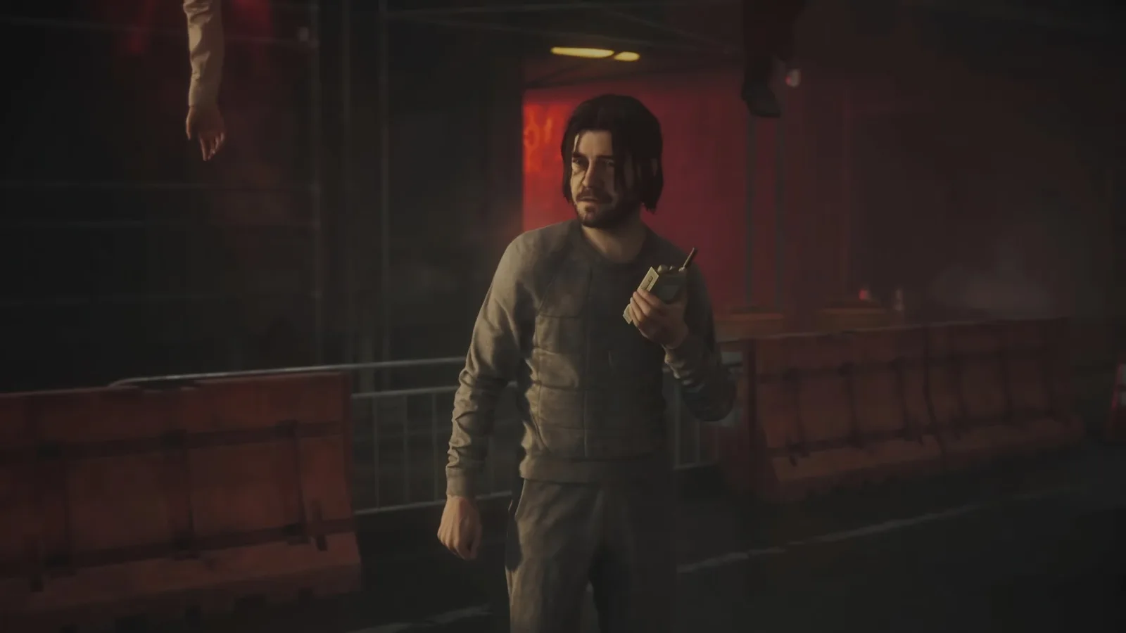 A screenshot from Control Resonant, showing Dylan in the streets of Manhattan.