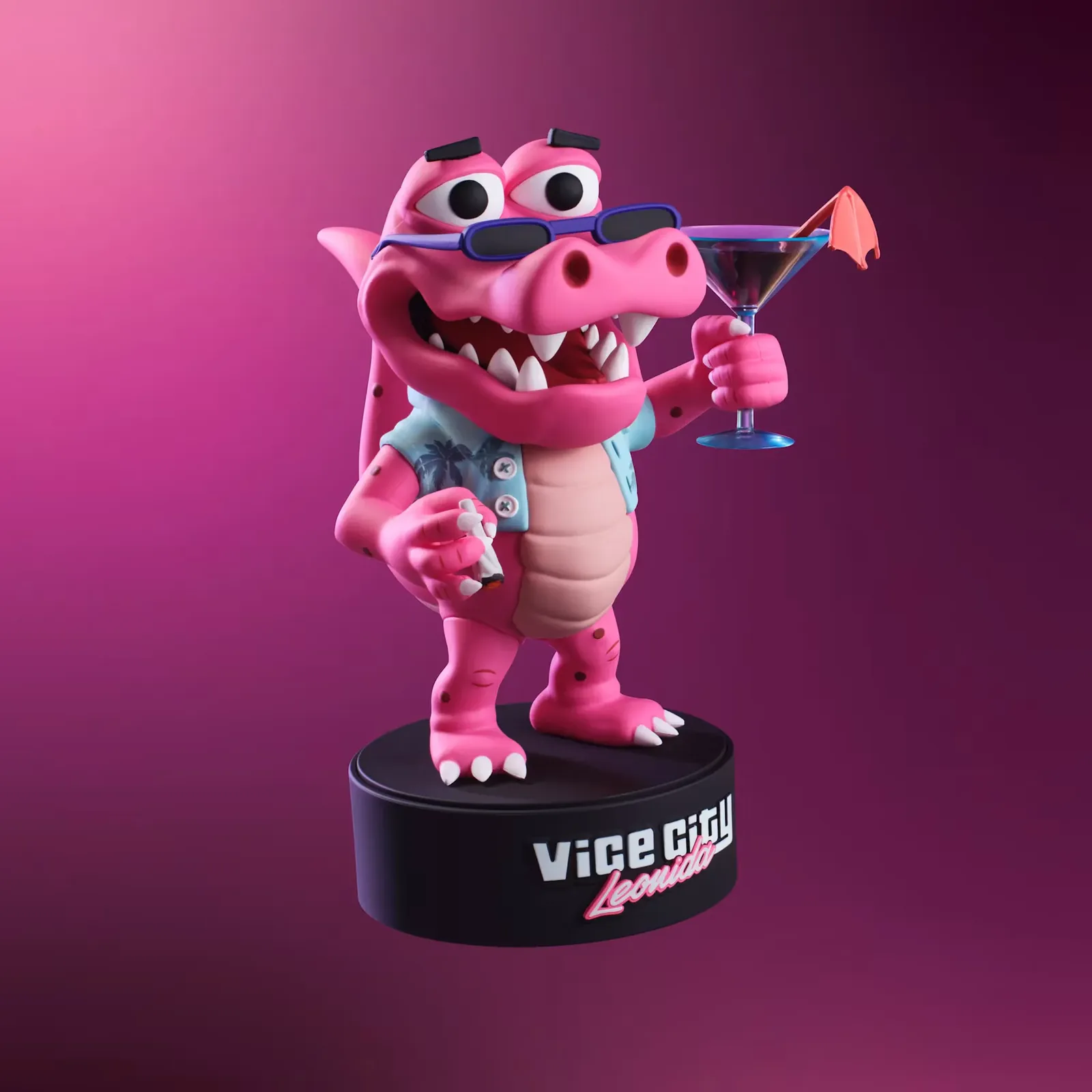 GTA 6 Macca the Gator figurine.