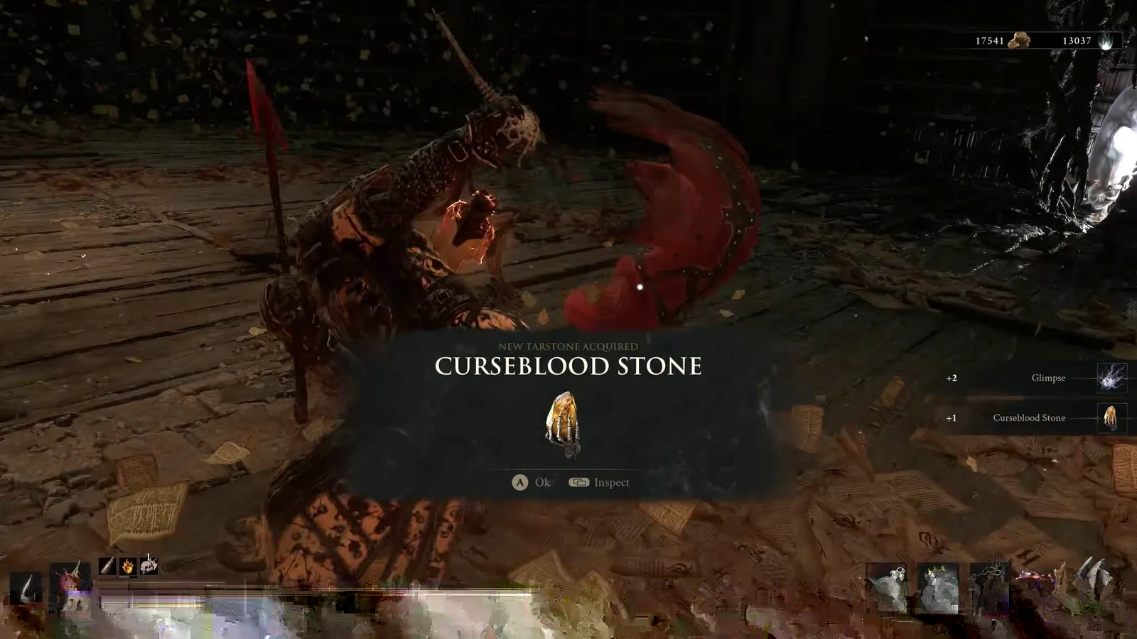 A Mortal Shell 2 screenshot showing the perfect path the player should take through The Faded Citadel according to Rock Paper Shotgun's full walkthrough of the game.