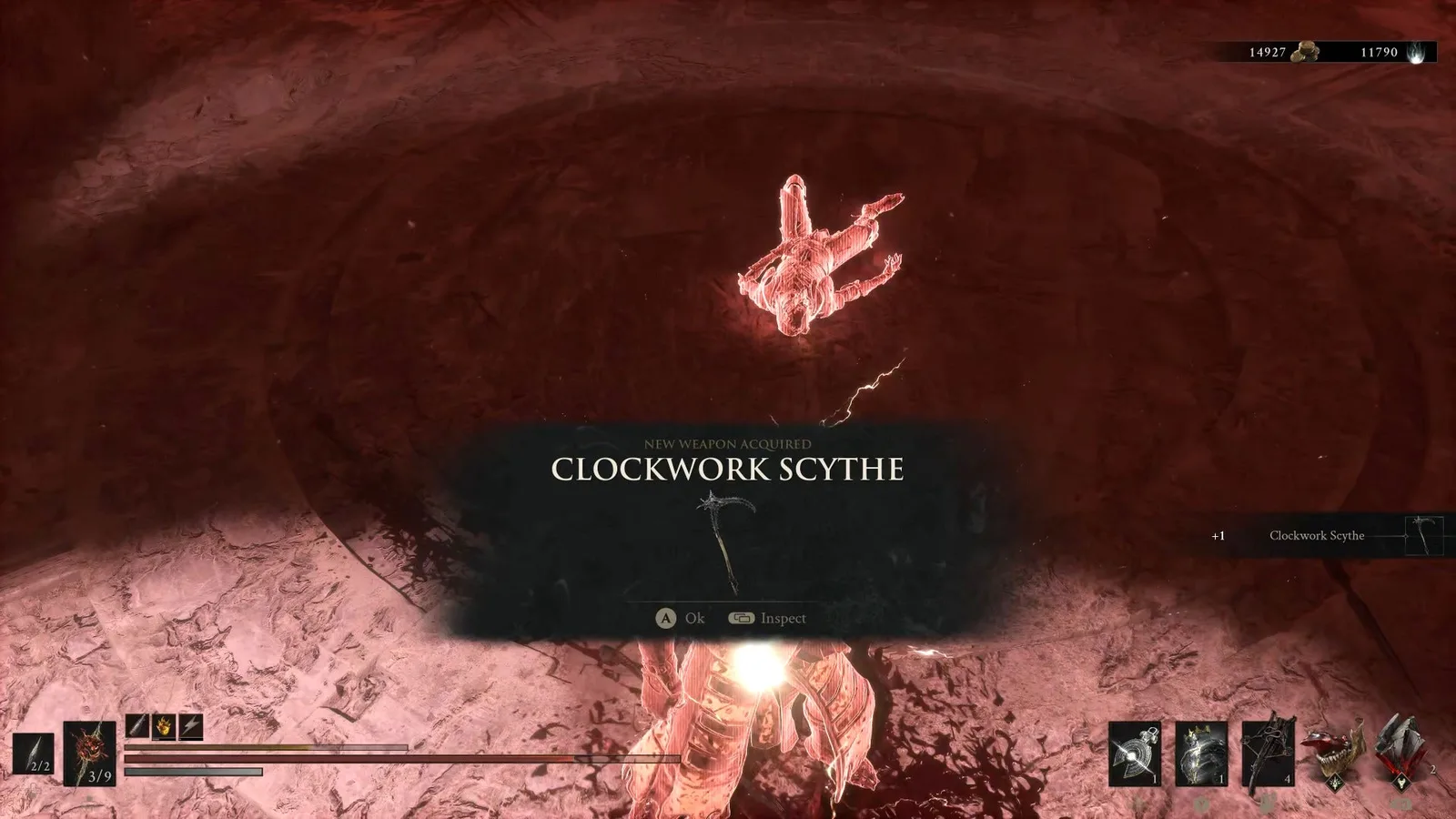 A Mortal Shell 2 screenshot showing the perfect path the player should take through The Silent Steps according to Rock Paper Shotgun's full walkthrough of the game.