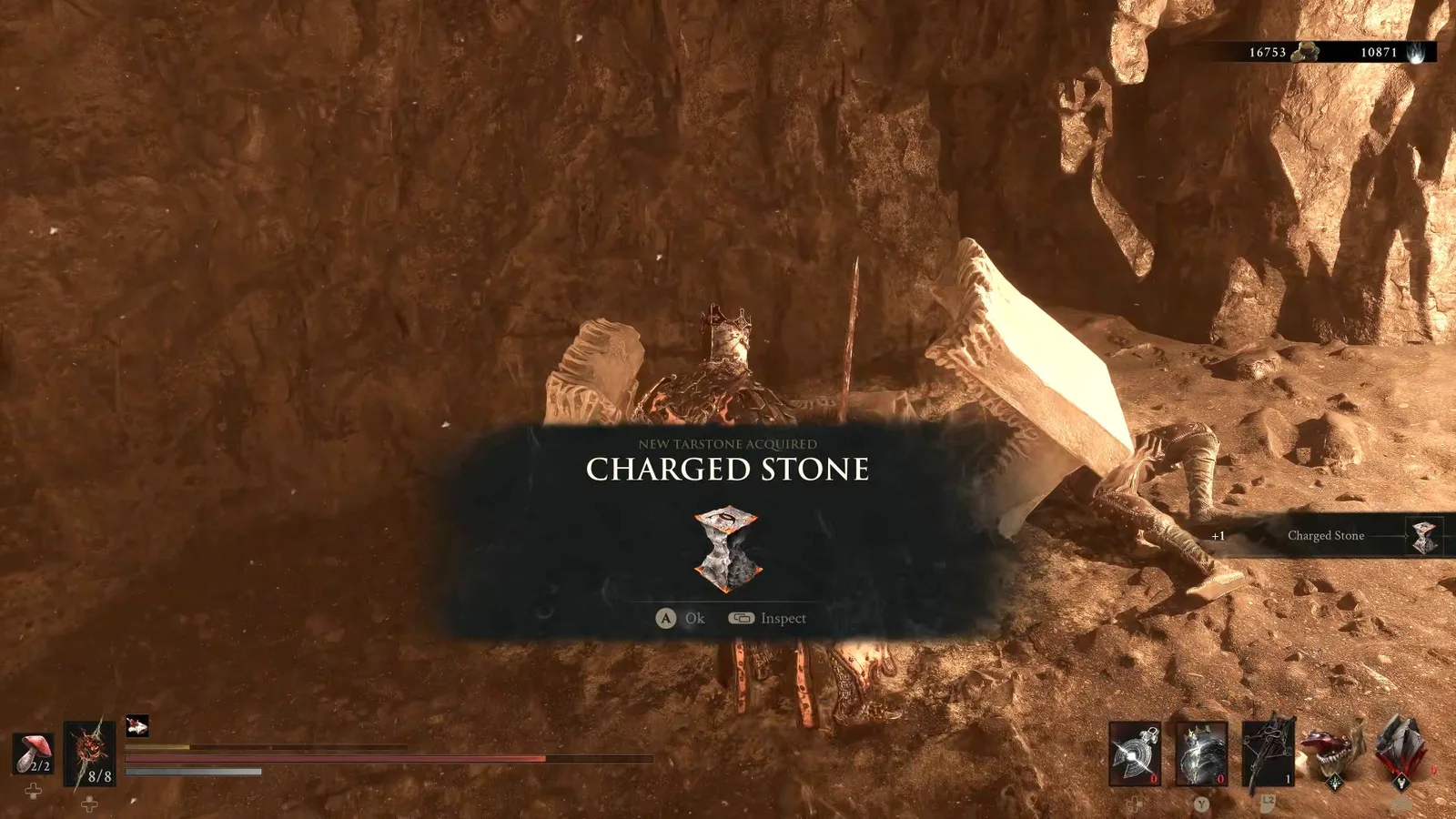 A Mortal Shell 2 screenshot showing the perfect path the player should take through the Withered Shoals according to Rock Paper Shotgun's full walkthrough of the game.