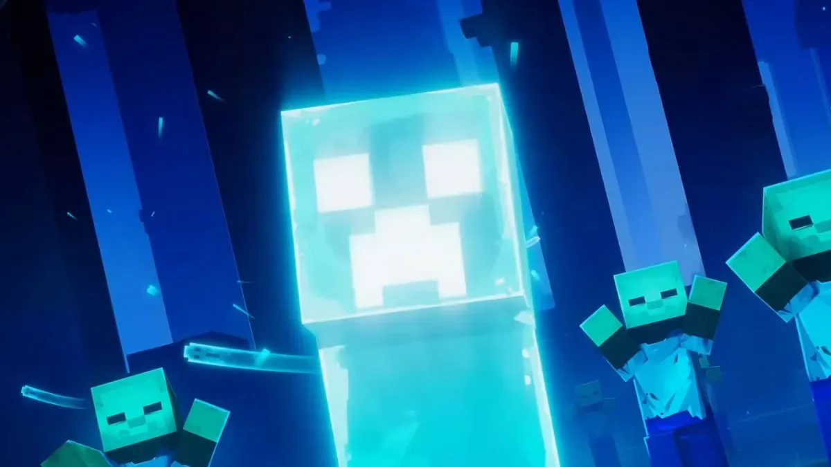 Creeper enemy in Minecraft Dungeons 2