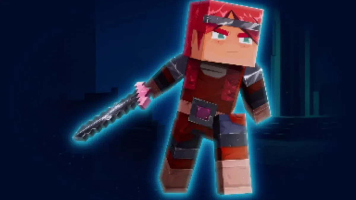 Sword in Minecraft Dungeons 2