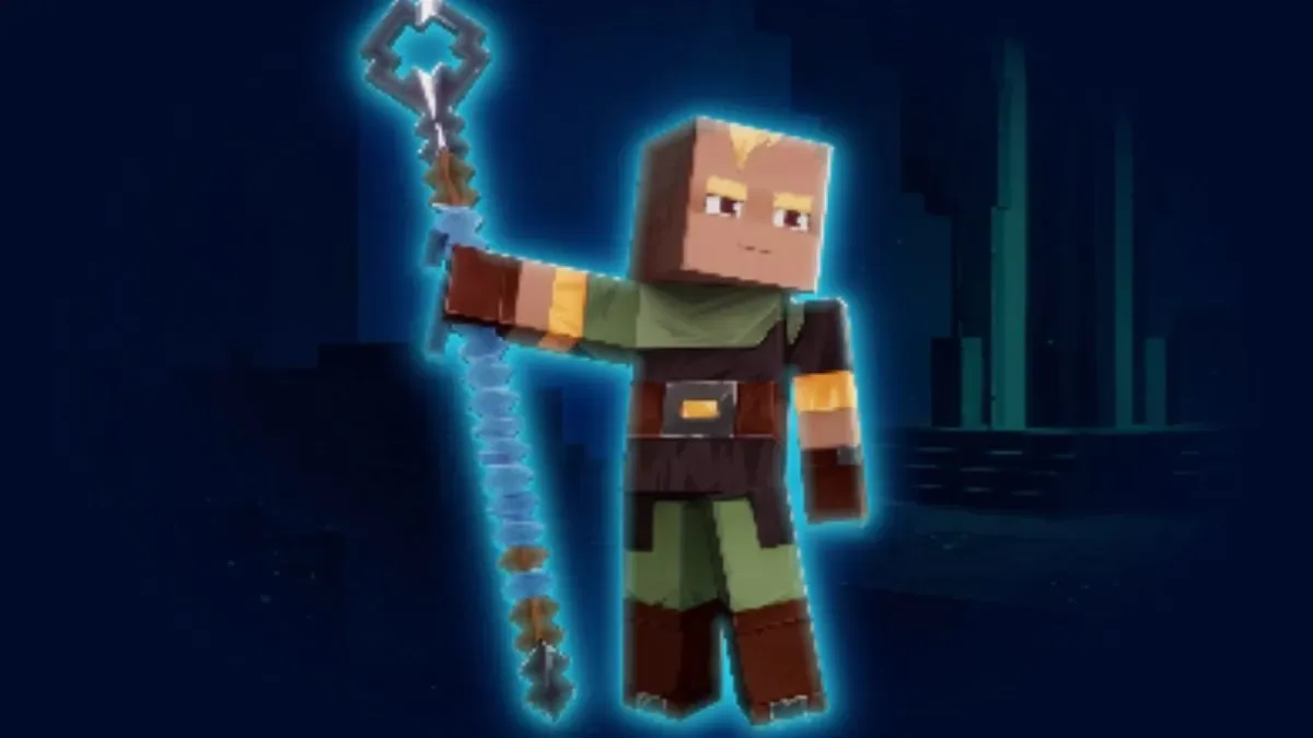 Battlestaff in Minecraft Dungeons 2