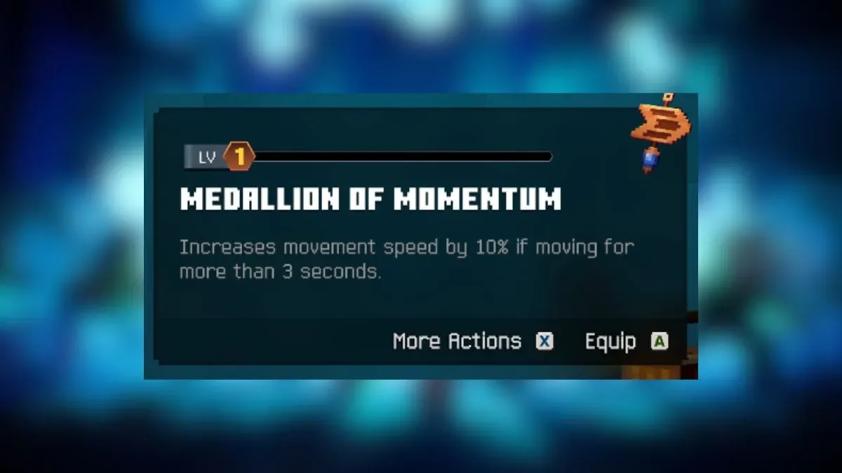 Medallion of Momentum