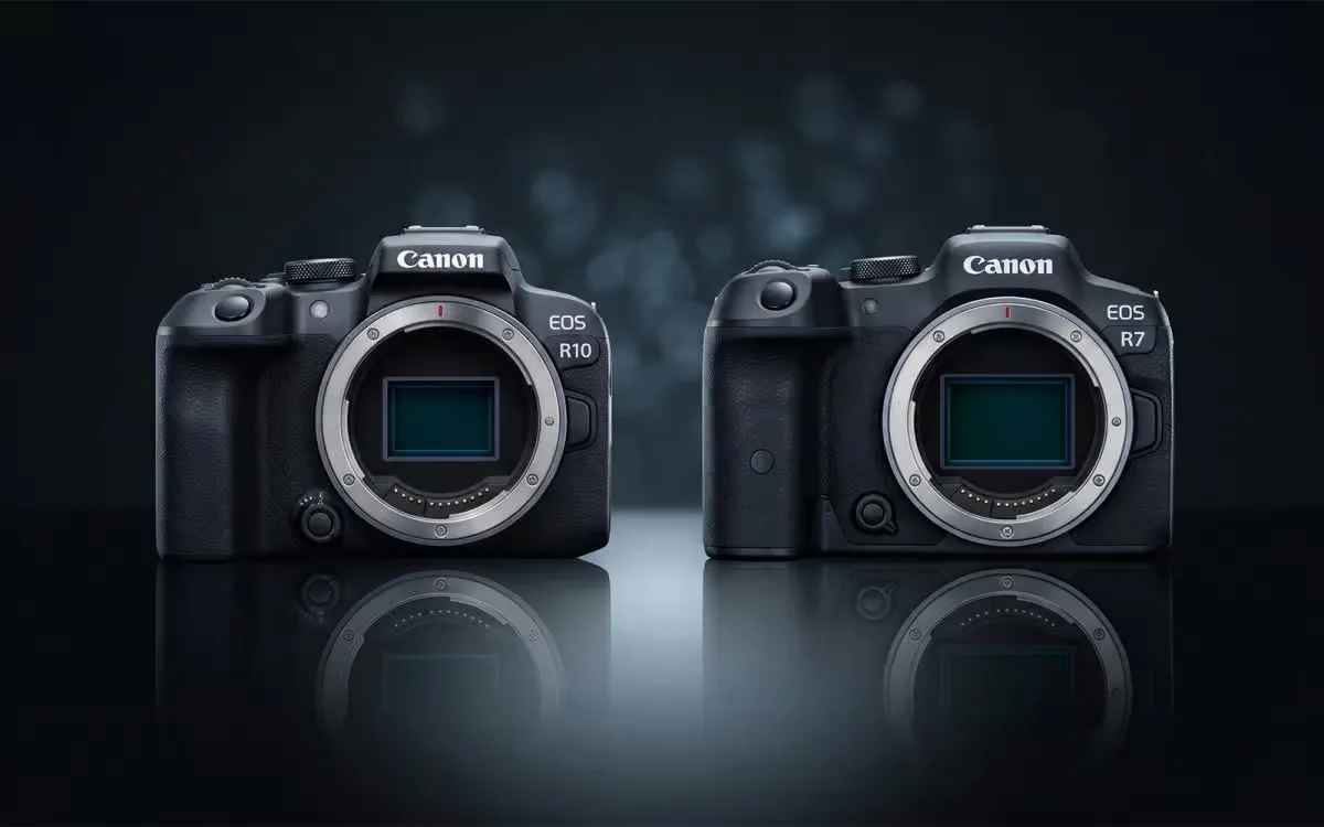 Canon EOS R10 and Canon EOS R7