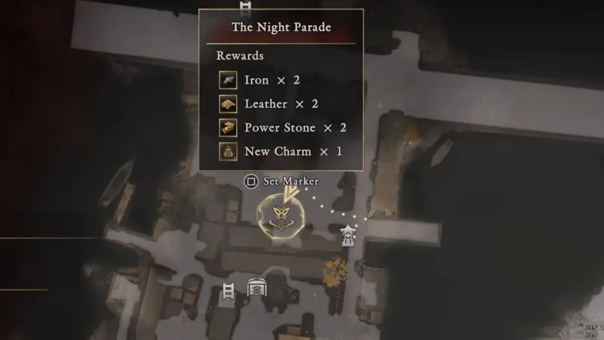 Charm of Protection Map Location