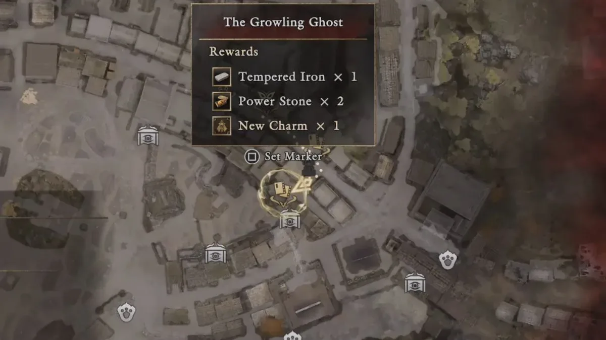 Charm of Stamina Map Location