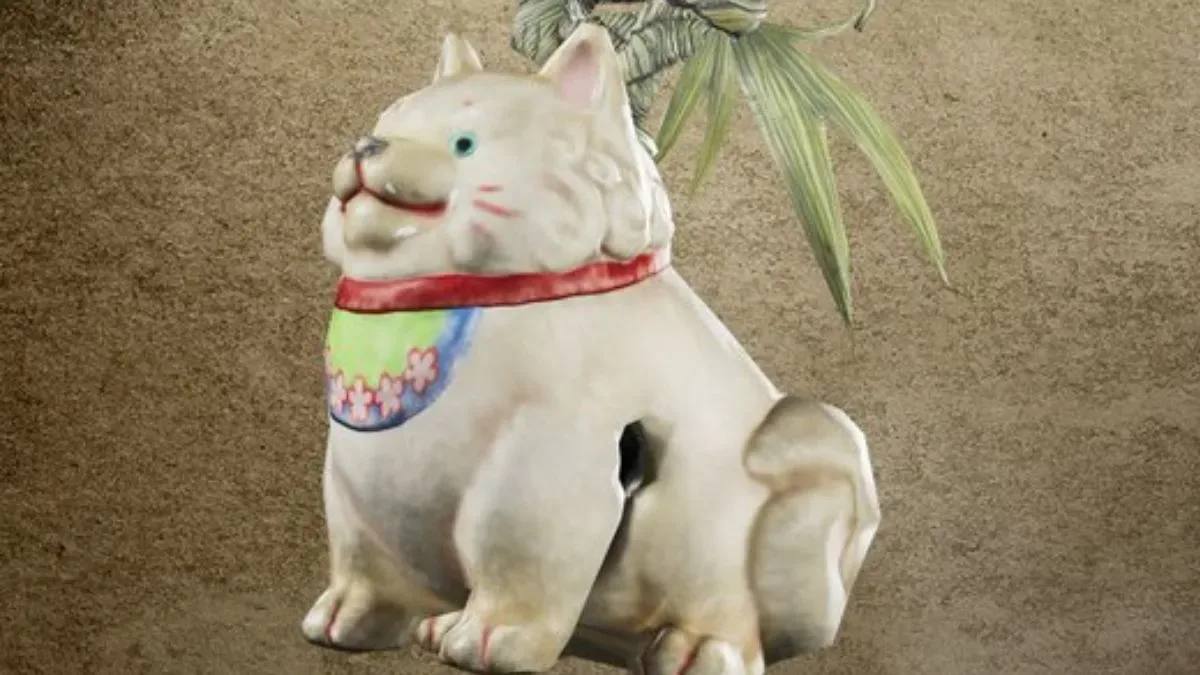 Lovable Charm Lion Dog Onimusha