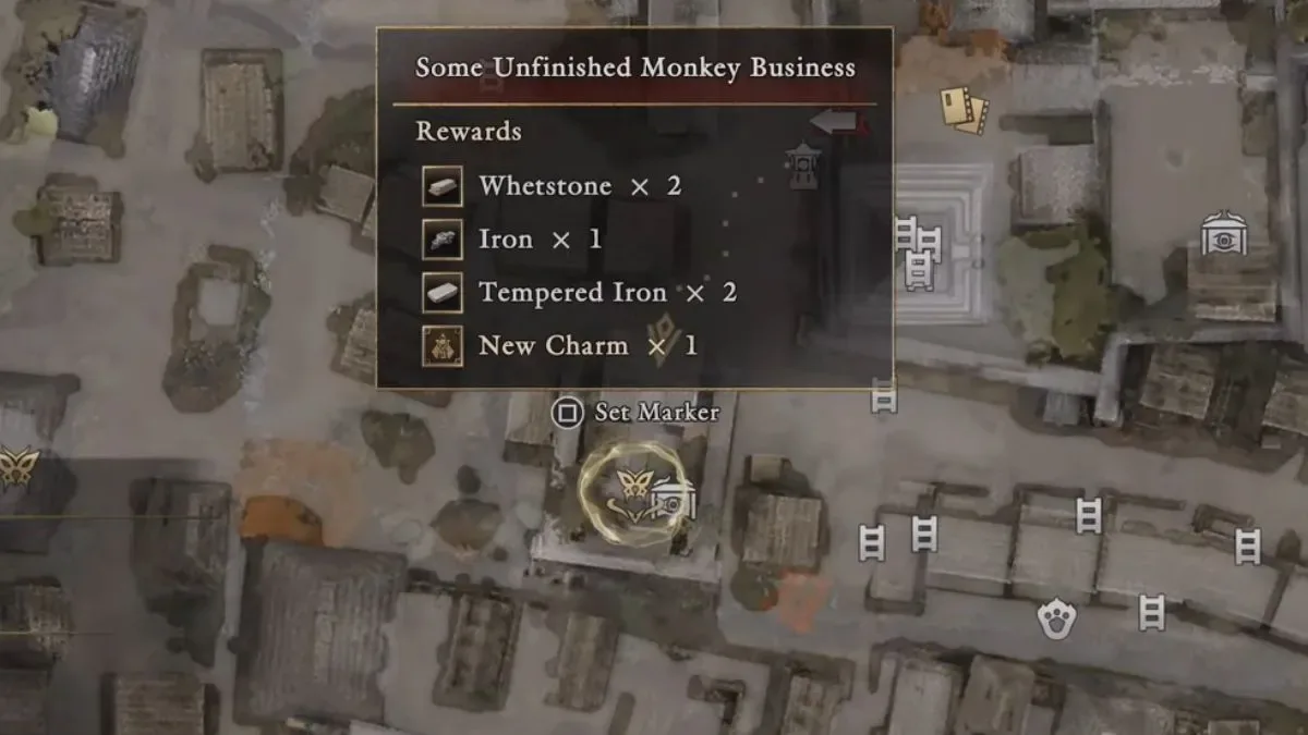 Oni Strength Charm Map location