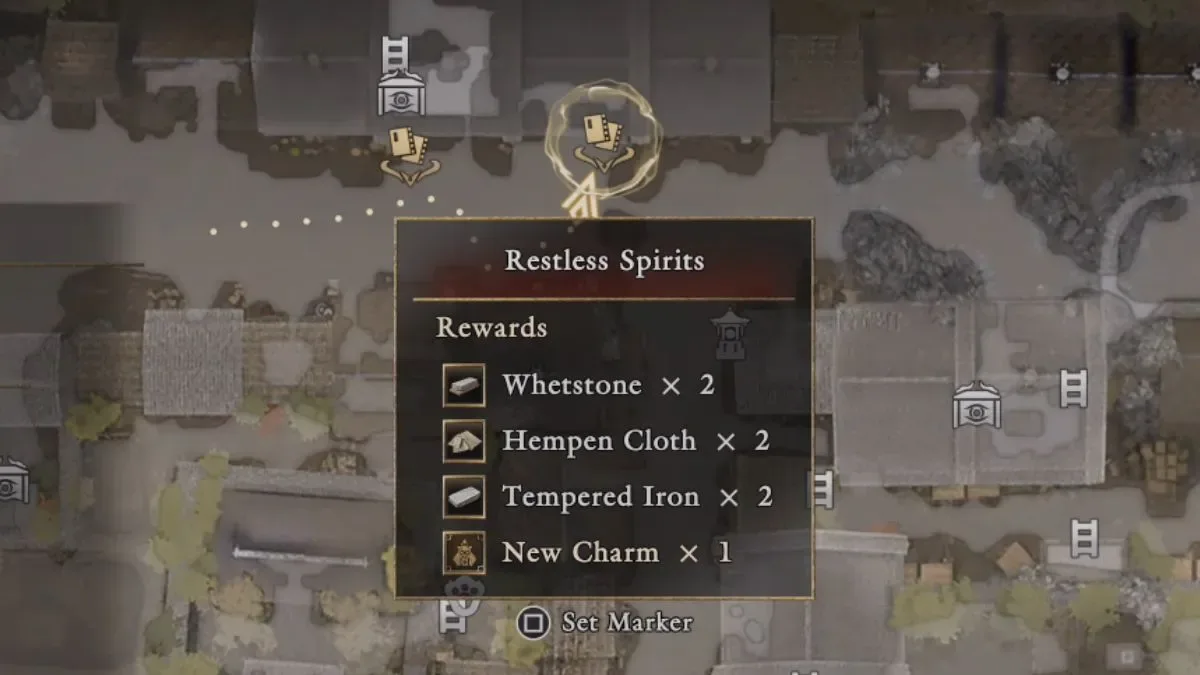 Charm of Oni Power Map Location
