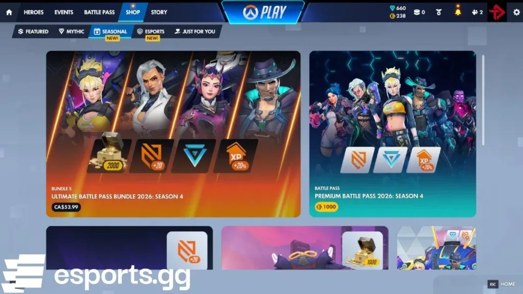 Season 4 shop rotation 