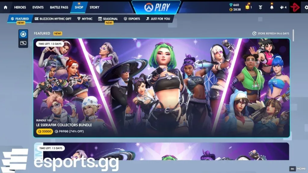 Overwatch shop rotation 