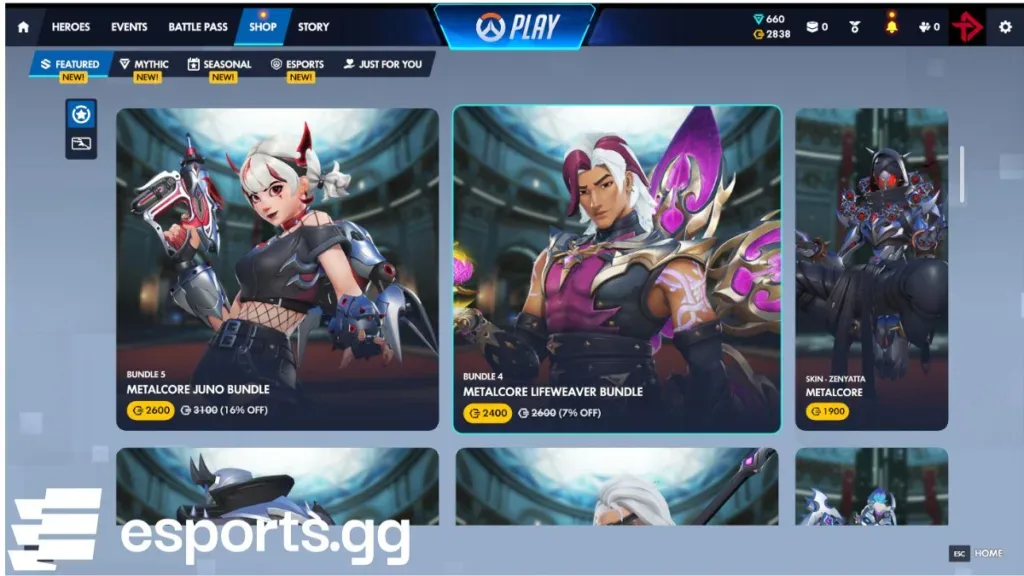 Overwatch shop today