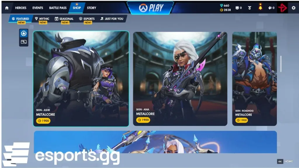 Overwatch shop