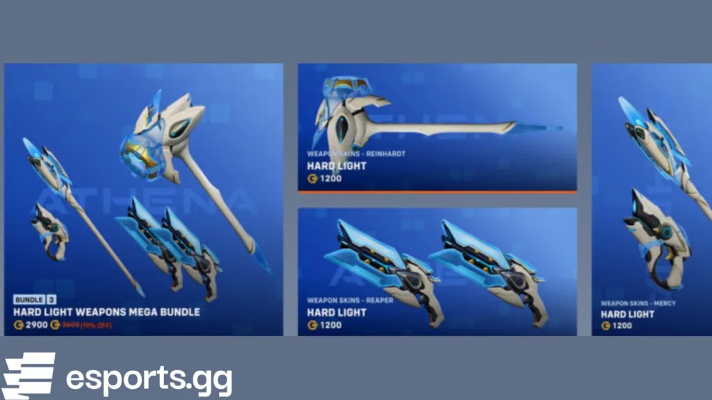 Hard Light weapons in Overwatch 
