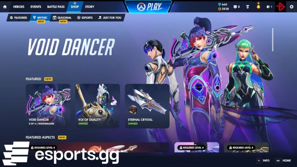 Void Dancer Widowmaker skin