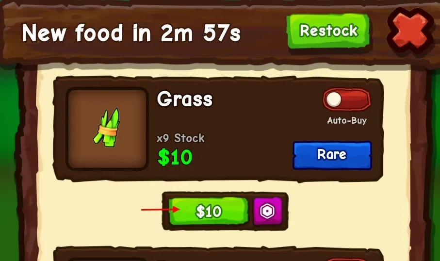 Food in Ride A Pet