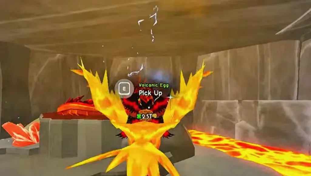 Grab Volcanic egg Ride A Pet
