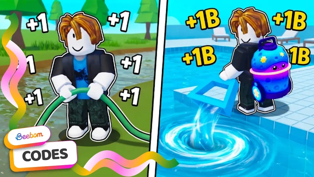 Roblox +1 Drain Water per Click Коды на сентябрь 2026 года