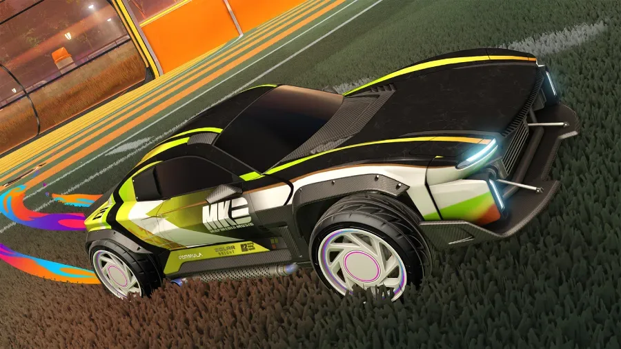 The official poster reveals a new car body coming to Rocket League with Rocket Pass Season 24: the Pareto 5S.