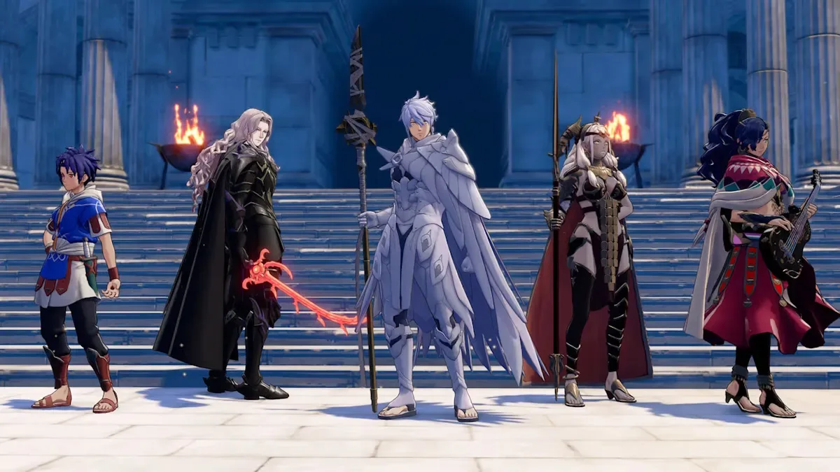 Fire Emblem Fortune's Weave characters