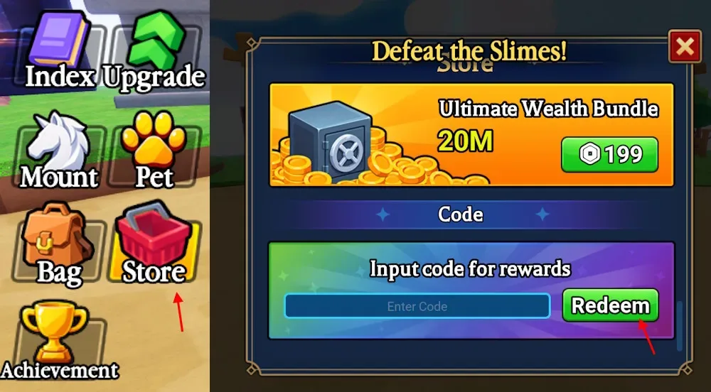 Sword Hunter codes redeem
