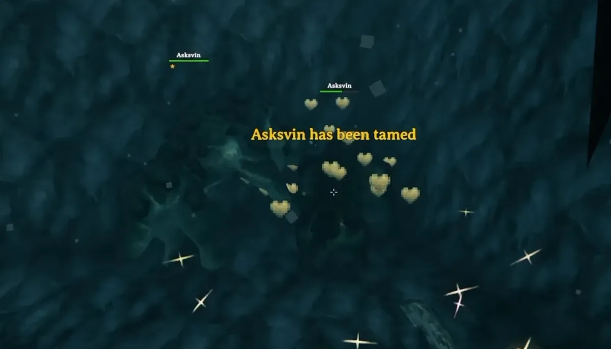 Tame Askvins in Valheim