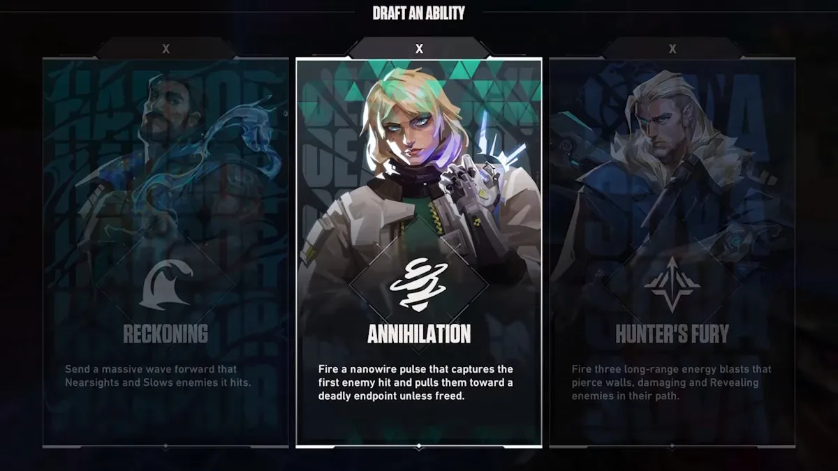 Ability Draft in Valorant Gauntlet Glitched