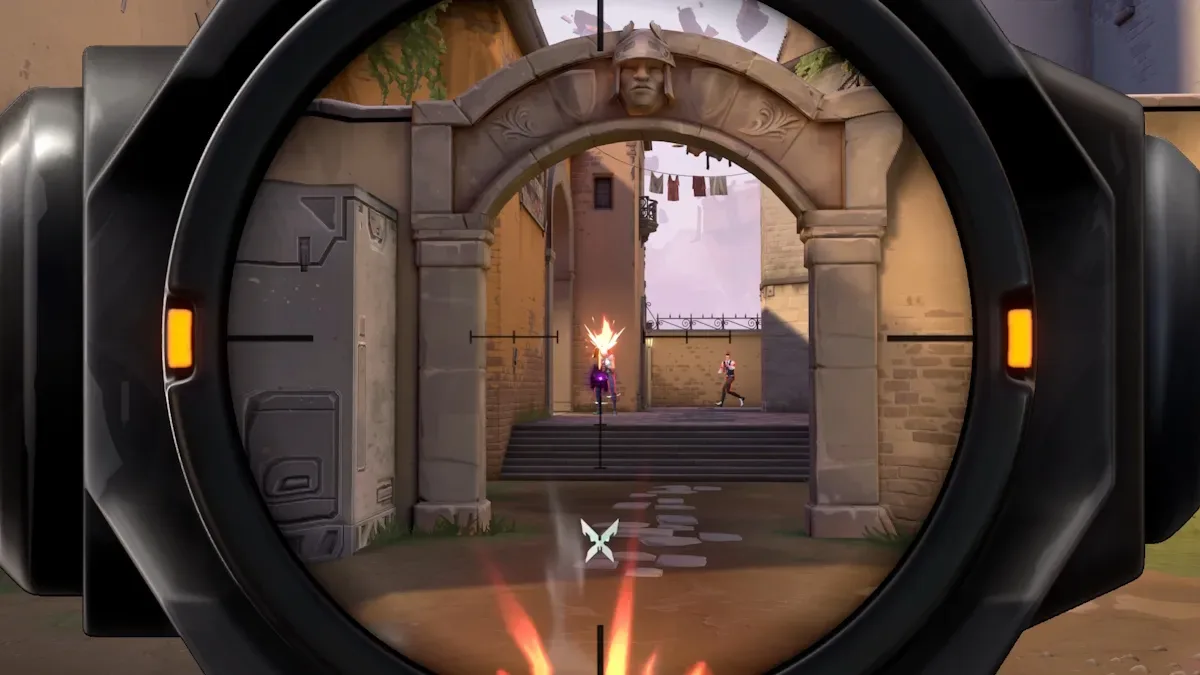 Warden ADS in Valorant