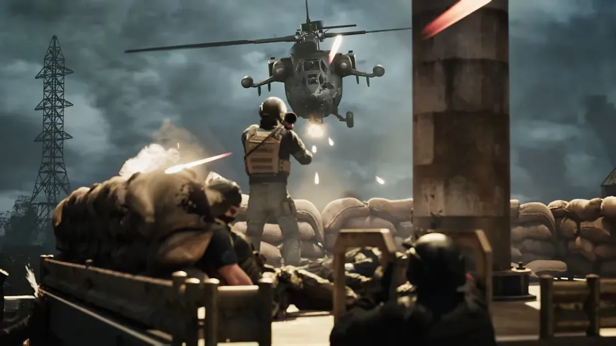 WARDOGS helicopter crash