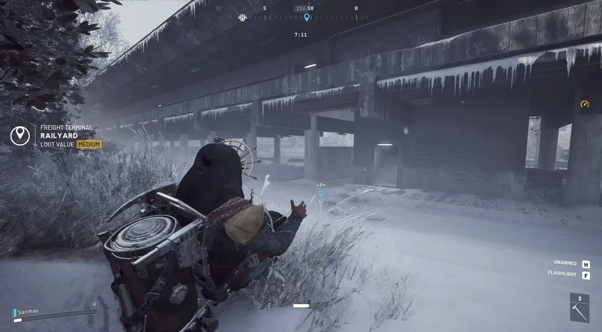Arc Raiders Railyard Pendola Pass map