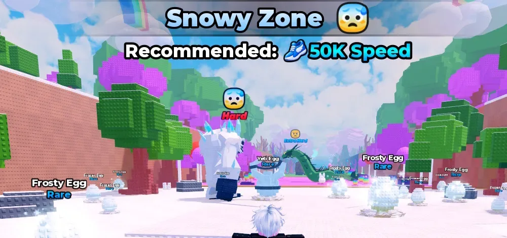 Break and Steal an Egg Snowy