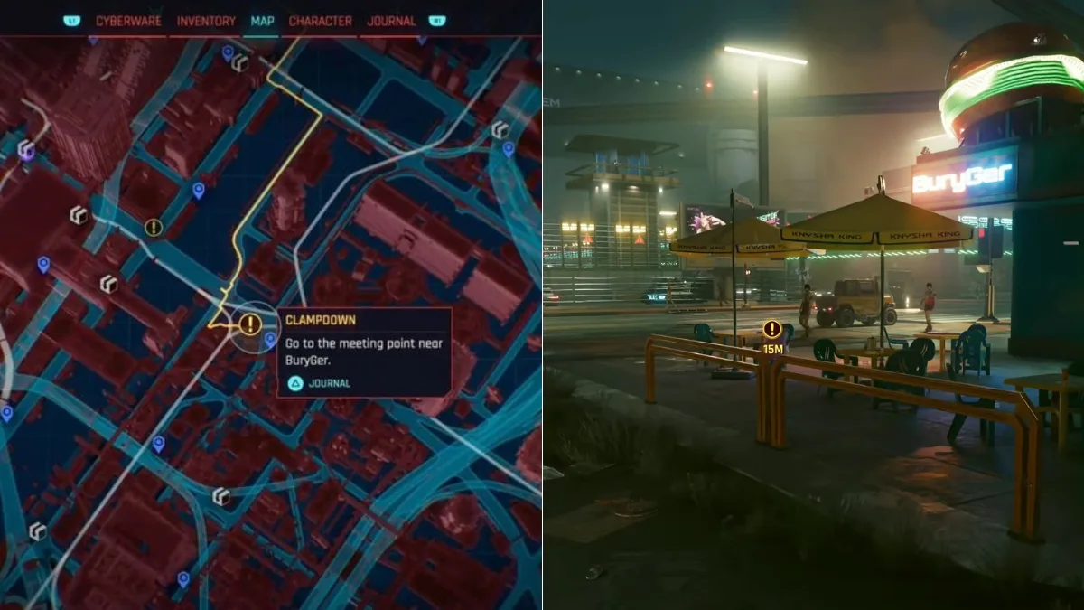 Heading to BuryGer to Meet King in Cyberpunk 2077