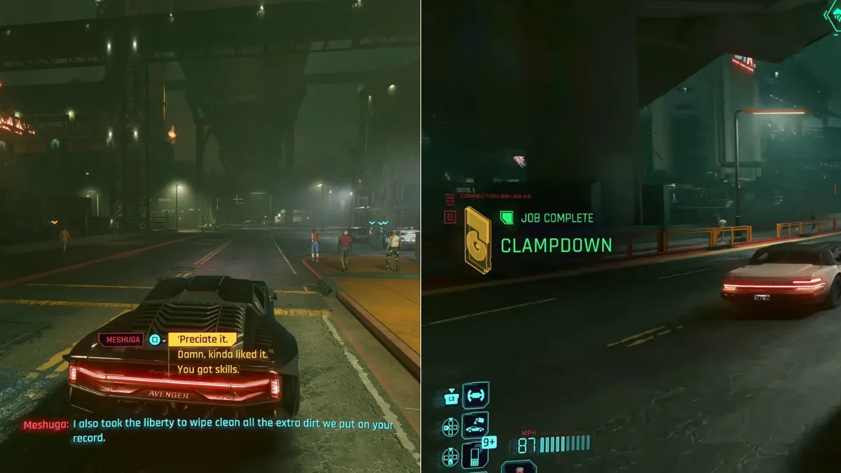 Clampdown Quest Completion in Cyberpunk 2077